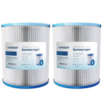 2 ФИЛЬТРА ДЛЯ BESTWAY ТИПА 58093 И НАСОСА ДЛЯ БАССЕЙНА 58381