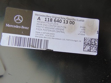 фото thumb №14, Pas задний усилитель mercedes cla w118 a1186401300