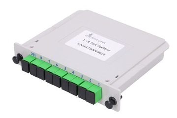 Разветвитель ПЛК 1:8 Тип слота ПЛК SC/APC Extralink