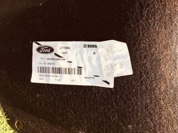 фото thumb №5, Ford kuga mk3 2,5 2019 гибрид подкрылок правые задние mv4bs278b50ab