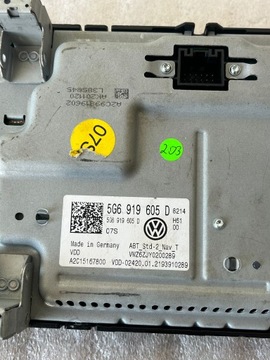 фото thumb №10, Екран дисплей навігації vw 5g6919605d