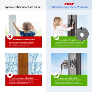 REER защита окна балконной двери + ручка