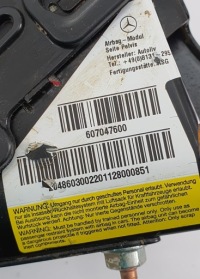 фото thumb №5, Подушка подушка безопасности w сиденье правая mercedes glk x204