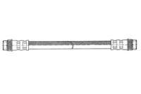 фото thumb №2, Шланг тормозной elast. nissan kubistar renault c