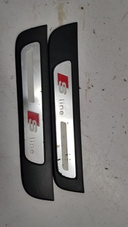 фото thumb №8, Накладки пороговые audi a4 b8 s-line