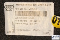 фото thumb №7, Audi q3 боковина + ковёр + pas багажника обивка 8u0863879g 8u0863880 8u086