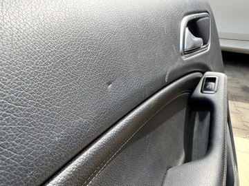 фото thumb №13, Mercedes w117 w176 боковина обивка дверь левый зад кожа оригинал