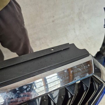 фото thumb №14, Skoda octavia iv 5e319- бампер перед переднее bez дырка решётка радиатора плита