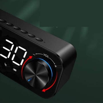 БЕСПРОВОДНОЙ ДИНАМИК ЧЕРНЫЙ BLUETOOTH5.0