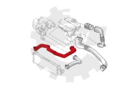 Купити Шланг турбіни opel vivaro a renault trafic 2 ; 8200273825, фото thumb