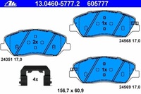 фото thumb №2, Гальмівні колодки гальмівні перед hyundai santa fe 2006-