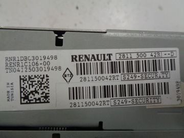 фото thumb №10, Renault kangoo iii 3 радио cd новое оригинальные
