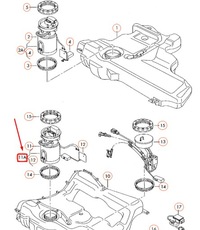 фото thumb №8, Audi tt 8j fuel delivery unit and sender 1k0919051de
