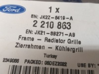 фото thumb №2, Решётка радиатора решётка радиатора хром ford transit custom lift 18-