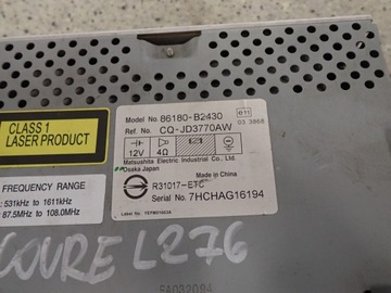 фото thumb №4, Daihatsu cuore 08- радио cd заводские 86180-b2430