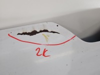 Капот передняя renault master 3 рестайлинг  14-19 белый Оригинал, фото thumb