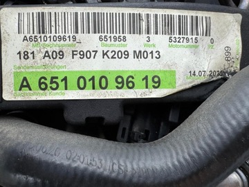 фото thumb №8, Двигун комплектний ze коробка передач mercedes sprinter w907 om651 2.2 cdi org eu