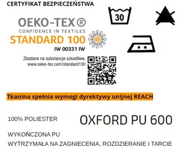 ZASŁONY OGRODOWE WODOODPORNE tunel 250 cm