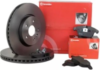 фото thumb №1, Brembo тормозные диски+ тормозные колодки p mercedes gls x166 350mm