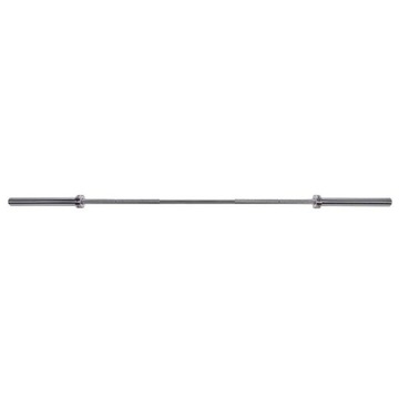 GRYF PROSTY 220cm gładki olimpijski 50mm z 2 zaciskami w zestawie HMS 1100k