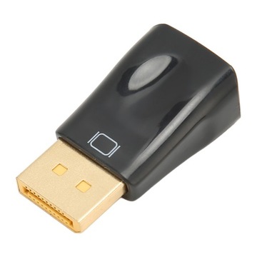 Адаптер displayport-vga 1920x1080, 60 Гц, переходник dp-vga между мужчиной и женщиной