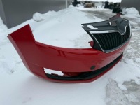 Skoda rapid рестайлинг  бампер перед передний 16-18 lf3k Оригинал, фото thumb