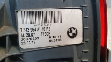 фото thumb №6, Лампа зад правая bmw bmw 7 g11 15- 7342964