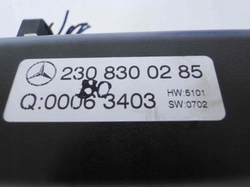 фото thumb №7, Mercedes sl r230 230 панель кондиционера autoklimy