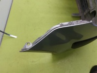 Купити Бампер перед передній kia rio 2 2005-2009 дорестайлінг  clear silver, фото thumb