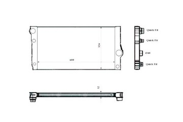 фото thumb №9, Nrf 53817 радіаторів, система охолодження двигуна