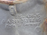 Мост дифференциал дифференциал задний 2073500514 2.47 mercedes c-klasa w204 2.2d 13r Цена, фото thumb