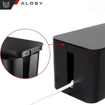 SCHOWEK NA KABLE LISTWY PUDEŁKO ORGANIZER BOX 31CM