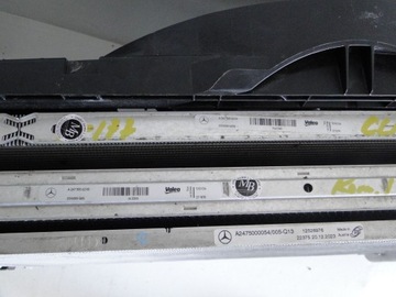 фото thumb №15, Mercedes a w177 amg pas переднее усилитель радиаторов вентилятор абсорбер