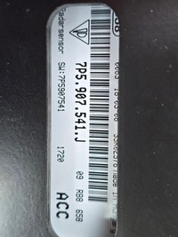 фото thumb №6, Porsche cayenne distronic радар acc 7p5 lift 10-17 r новий czysty