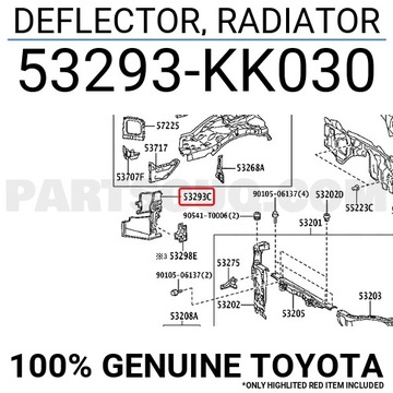 фото thumb №8, Руль воздуха правая toyota hilux viii 15- 53293-kk030