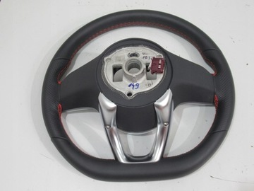 фото thumb №13, A-klasa w177 руль мульти красная nić идеал a0050072099