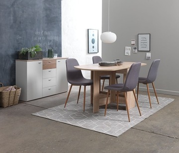 Stół OBLING 80x100/163 dąb jysk