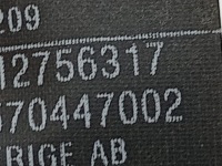 фото thumb №4, Pas безпеки правий задня saab 9-5 i