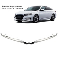 фото thumb №6, 1 пара передний верхний фара хромированная молдинг