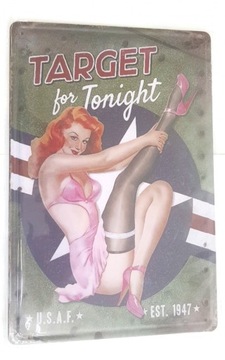 Декоративная доска Target For Tonight
