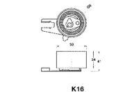 фото thumb №1, Ashika натягувач ремінь розподільного валу terracan 2.9crdi