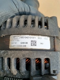 фото thumb №9, Генератор ford focus mk3 fiesta mk7 c-max 2 1.0 ecoboost