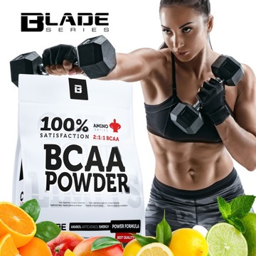 Hi TEC BLADE 100% порошок BCAA - 500 г + ГЛЮТАМИН