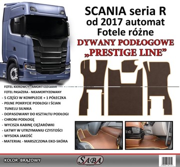 Dywaniki PRESTIGE LINE Scania R od 2017 r.