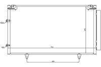 фото thumb №1, Nissens конденсатор кондиционера toyota camry 2.4/3.