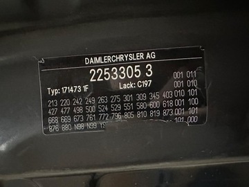 фото thumb №6, Капот кришка двигуна mercedes slk r171 рестайлінг w171 197 чорний obsydianu