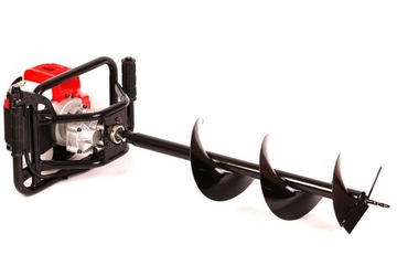 БЕНЗИНОВАЯ ДРЕЛЬ ДРЕЛЬ RITCH 7HP 4 СВЕРЛА 50СМ