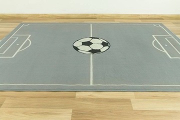 DYWAN DZIECIĘCY DLA CHŁOPCA TANI BOISKO FOOTBALL PIŁKA NOŻNA 200x290 cm
