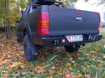 фото thumb №6, Toyota hilux vii бампер сталевий зад задній rtech