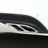 Накладки глушителя выхлоп хром mercedes glc b c e в Украине, фото thumb